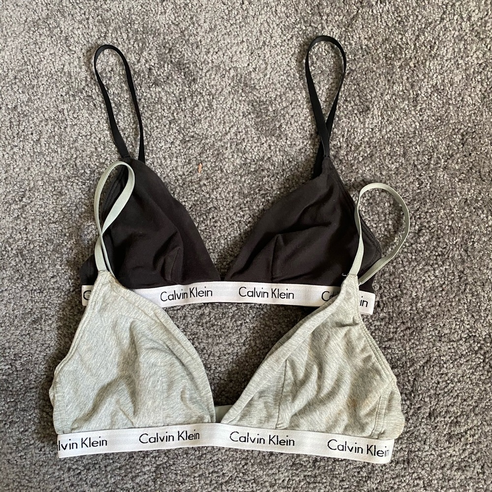 2 Calvin Klein bralletes!